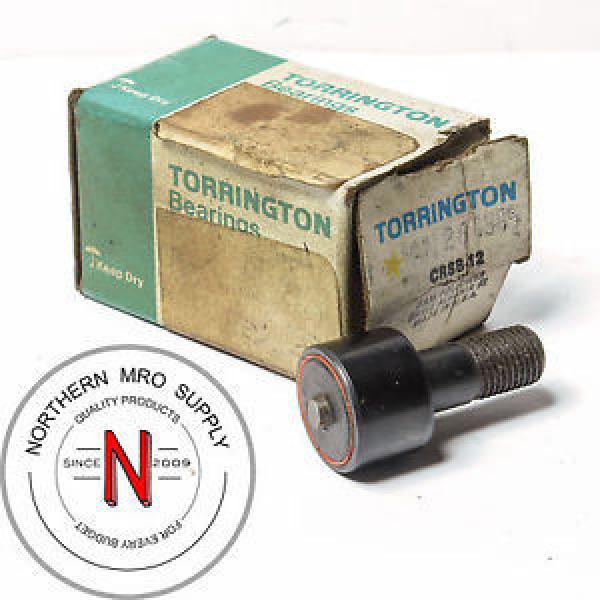 TORRINGTON BEARINGS CRSB12 CAM FOLLOWER, OD: 19mm, W: 12.6MM #1 image