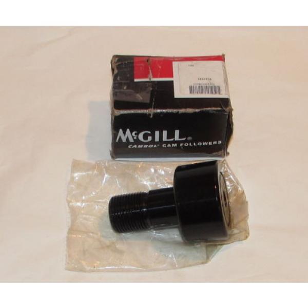 McGill CFH2 1/4SB Cam Follower, Flat Surface, Steel, 2-1/4&#034; Roller Diameter #1 image