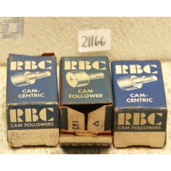 RBC S20SW Cam Follower Bearings (Lot of 3) #1 image