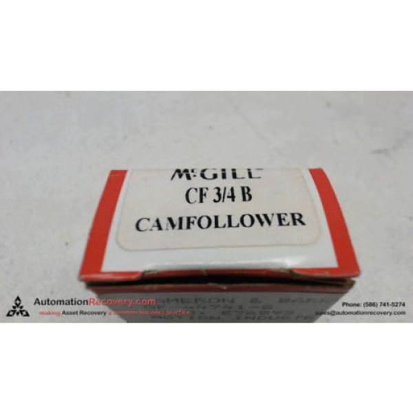 MCGILL CF 3/4 B CAM FOLLOWER BEARING, NEW #108879 #3 image