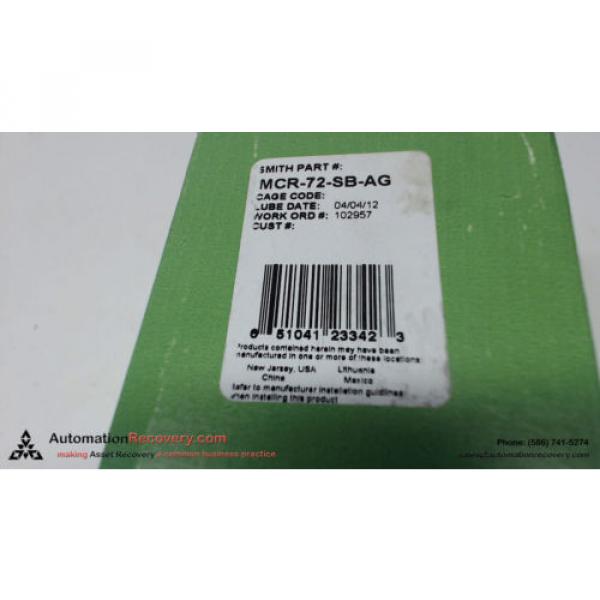 SMITH BEARING MCR-72-SB-AG CAM FOLLOWER BEARING, NEW #131657 #4 image