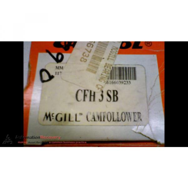 MCGILL CFH 3 SB, CAM FOLLOWER,  3.0&#034; X 1.75&#034; X 1.5&#034; DIMENSIONS, NEW #164267 #3 image