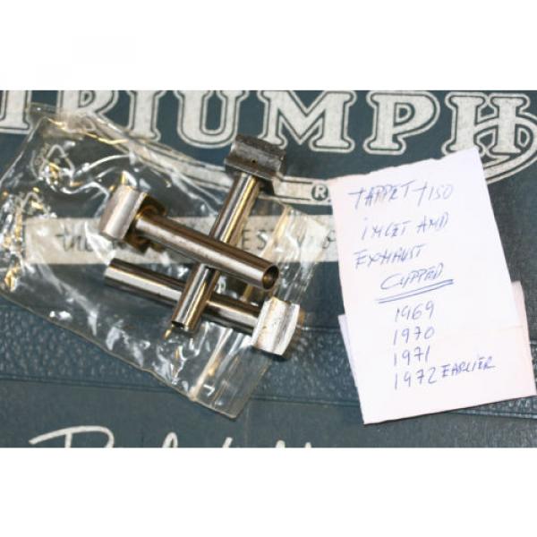 NOS TRIUMPH MERIDEN 3 x T150 BSA R3 CAM FOLLOWERS ,TAPPETS TRIUMPH PNºE8917 #1 image