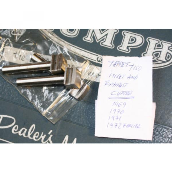 NOS TRIUMPH MERIDEN 3 x T150 BSA R3 CAM FOLLOWERS ,TAPPETS TRIUMPH PNºE8917 #2 image