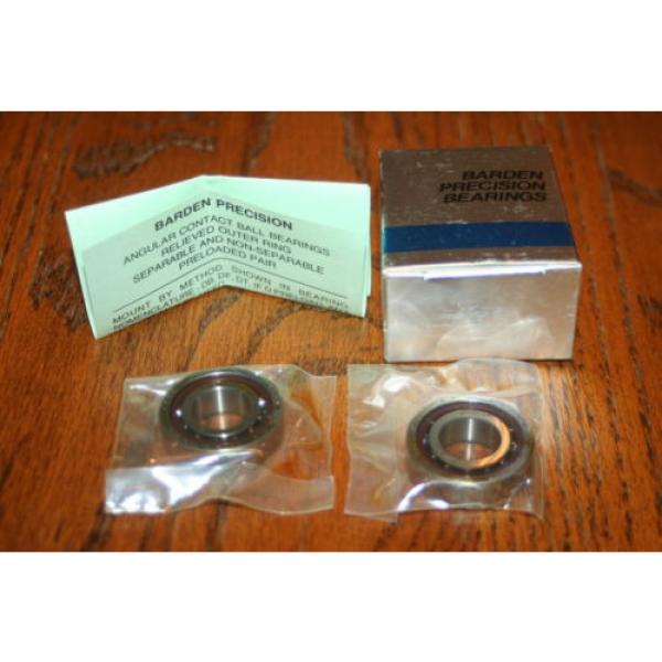 (Set of 2) Barden 102-HDL Super Precision Bearings (SKF 7002 CDP4A DGA)  NEW #1 image