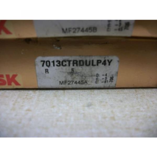 NSK 7013CTRDULP4Y Super Precision Bearing Set #3 image