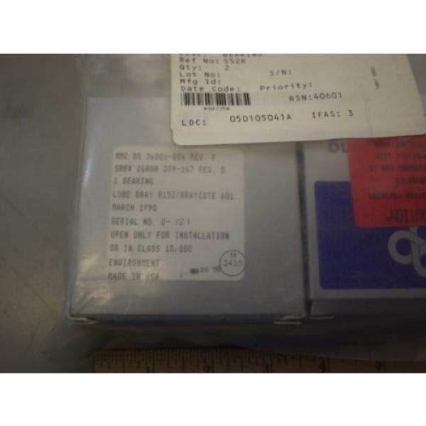 Timken MPB DS36001-006, 26HAR, 204-167 Super Precision Split Ball Bearing  2 NEW #2 image