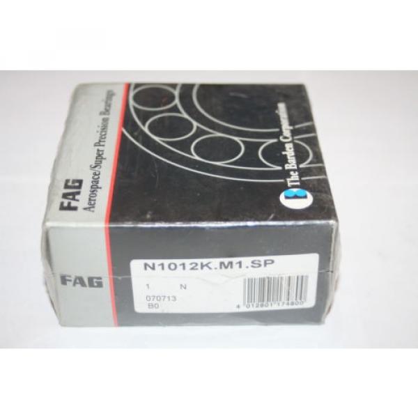 FAG Barden N1012K.M1.SP Aerospace Super Precision Angular Contact Bearing  NEW #2 image