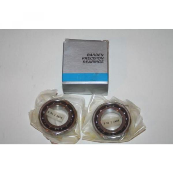 NEW Barden 106HDM Super Precision Angular Contact Bearings 106-HCDUM (Set of 2) #1 image