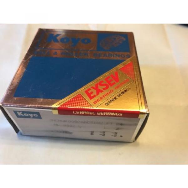 KOYO 3NCHAR008CAGC0X2 FT P4 SUPER PRECISION BEARINGS Ceramic #2 image