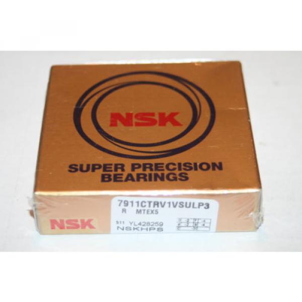 New NSK 7911 CTRV1VSULP3 Super Precision Bearing 7911CTRV1VSULP3 #1 image