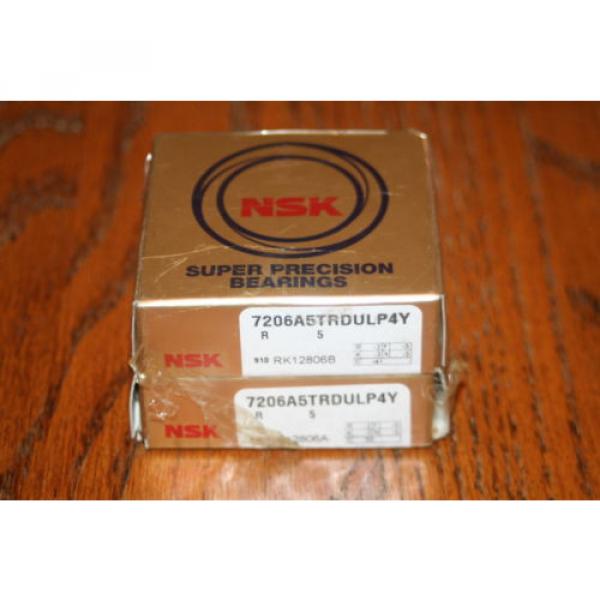 New NSK 7206 A5TRDULP4Y Super Precision Bearings 7206A5TRDULP4Y #1 image