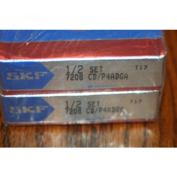 SKF 7208 CD/P4ADGA Super Precision Angular Contact Bearings   NEW #2 image