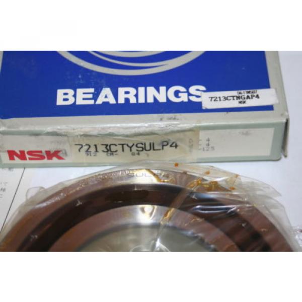 NSK 7213 CTYSULP4 Super Precision Angular Contact Bearing 7213CTYSULP4 * NEW * #3 image