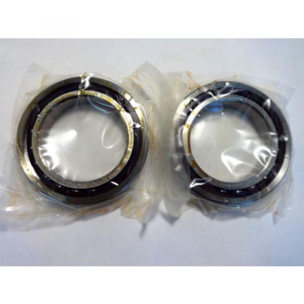 NEW IN BOX FAFNIR SET OF (2) 2MM9115WI CR DUL ANGULAR SUPER PRECISION BEARING #2 image