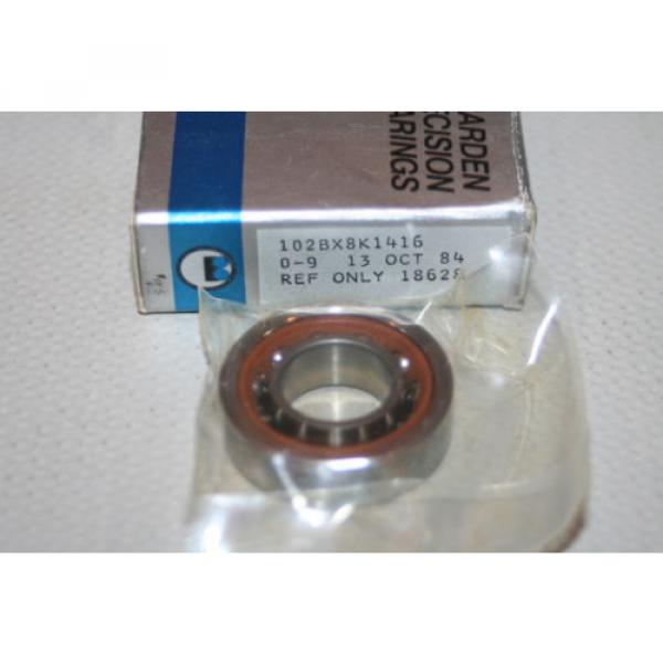 Barden 102BX8K1416 O-9 Super Precision Angular Contact Bearing 102BX8 NEW #2 image