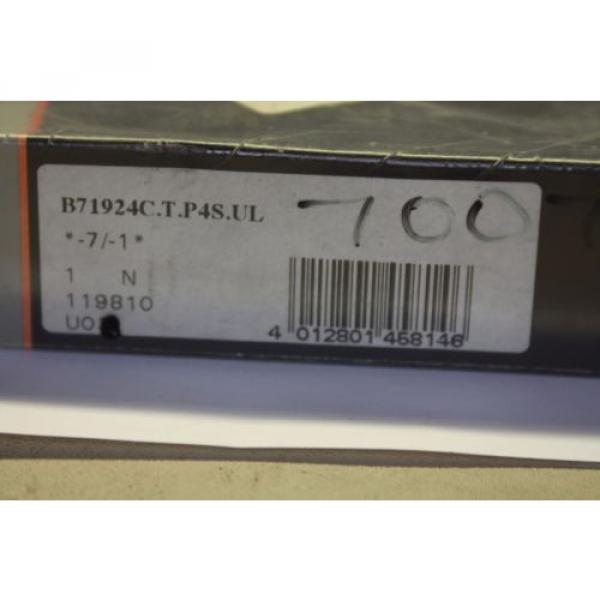 FAG / BARDEN B71924C.T.P4.UL AEROSPACE/SUPER PRECISION BEARING #2 image