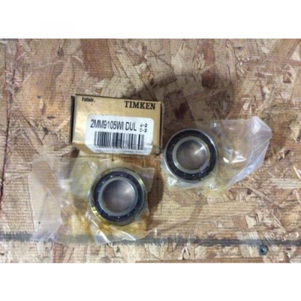 Timken Super Precision bearing, NOS, #2MM9105WI DUL, Fafnir, free shipping #1 image