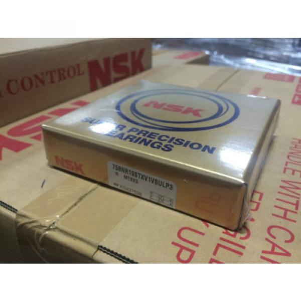 NSK   75BNR19STXV1VSULP3  HIGH SPEED.SUPER PRECISION BEARING WITH SEALS. #3 image