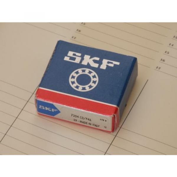 7204 CD/P4A SKF Angular contact ball bearings - super precision ID 20mm OD 47mm #1 image