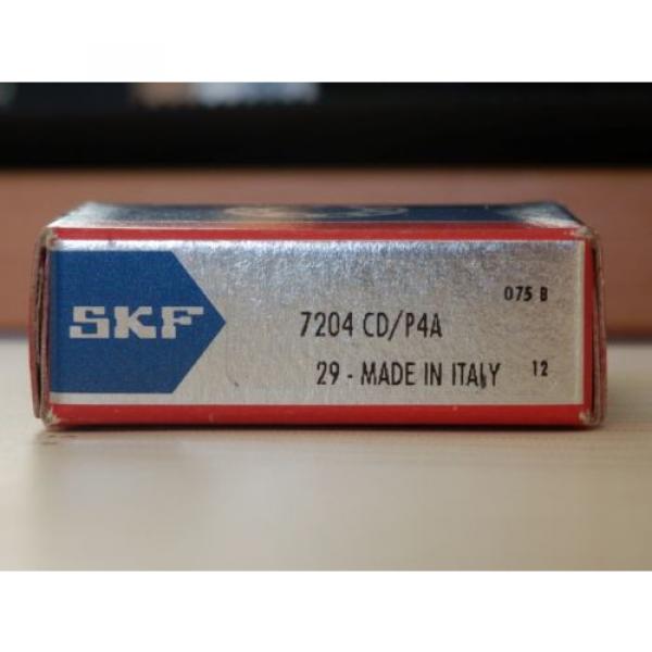 7204 CD/P4A SKF Angular contact ball bearings - super precision ID 20mm OD 47mm #2 image