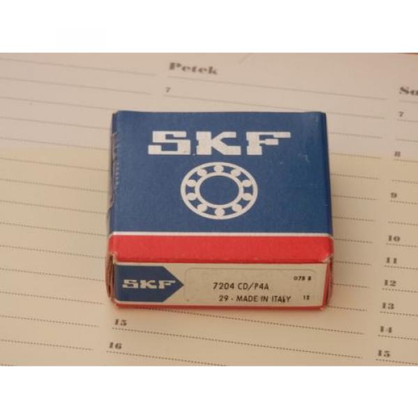 7204 CD/P4A SKF Angular contact ball bearings - super precision ID 20mm OD 47mm #3 image