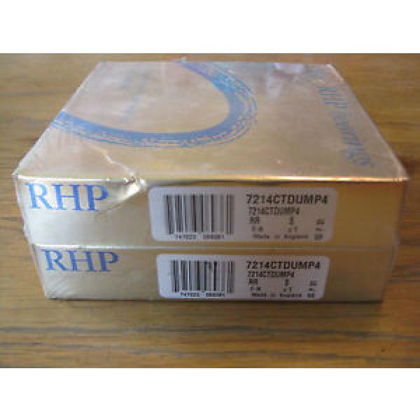 1 Pair 7214CTDUMP4 RHP Super Precision Bearings #1 image