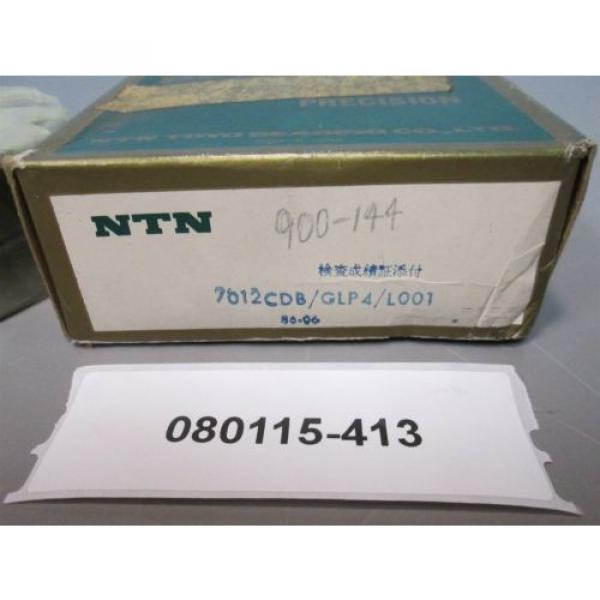 NTN 7012CDB/GLP4/L001 Super Precision Set of 2 bearings Manhurin 900-144 New #2 image