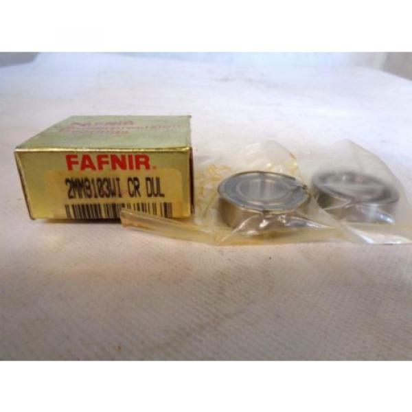 NEW SET OF 2 FAFNIR 2MM9103WI-CR-DUL SUPER PRECISION BEARING #1 image