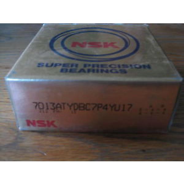 1 Pair 7013ATYDBC7P4Y U17. NSK  Super Precision Bearings #1 image