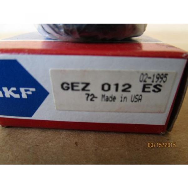 SKF GEZ0120ES, GEZ0120 ES, GEZ 012 ES, Unsealed Spherical Plain Bearing #2 image