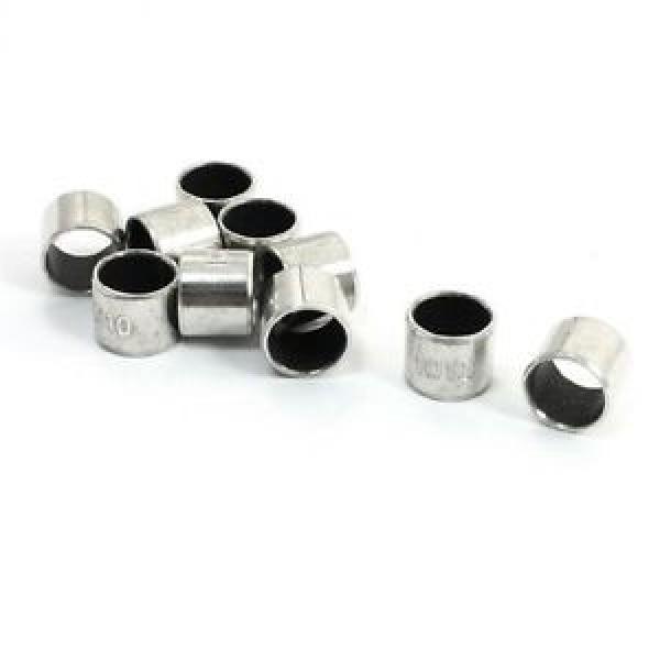 uxcell 10 Pcs Plain Oilless Bearing Sleeves Composite Bushing 10 x 12 x 10mm #1 image