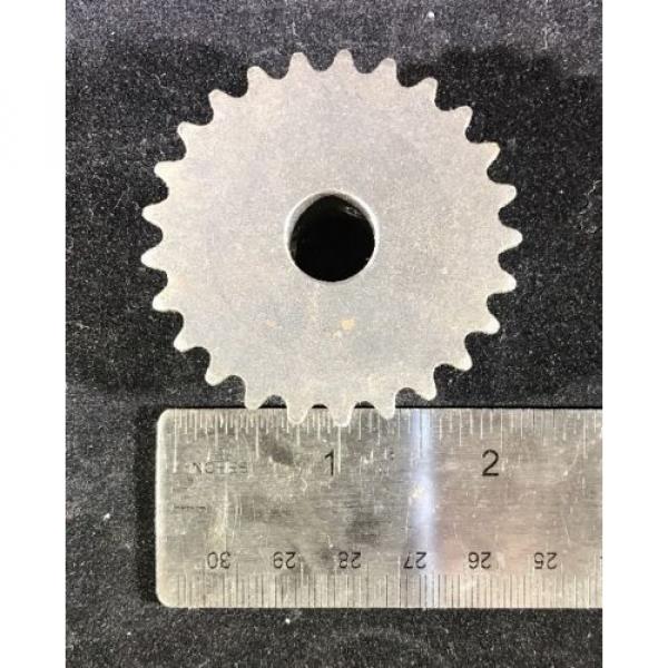 MARTIN 25B25 Sproket #25 ROLLER Chain 25 Tooth .3750&#034; Plain Bore #2 image