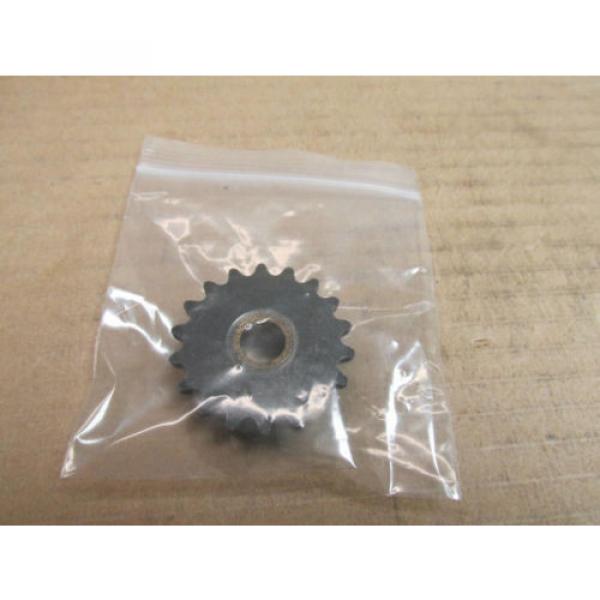 NEW MARTIN 25B18 SPROCKET #25 ROLLER CHAIN 18 TOOTH 9.5 mm PLAIN BORE #1 image