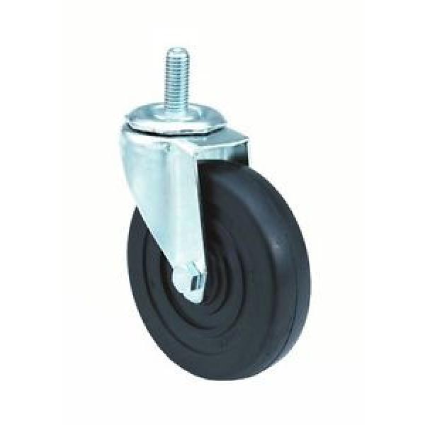 ER Wagner E.R. Wagner Stem Caster, Swivel, Polyolefin Wheel, Plain Bearing, 255 #1 image