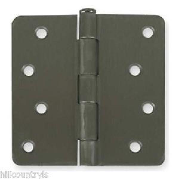 1WAK9 Battalion Door Hinges, Full Mortise, Plain Bearing - 4&#034;X4&#034; -2 Pack-Nickel #1 image