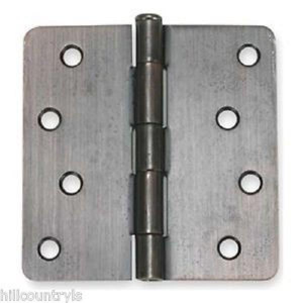 1WAK7 Battalion Door Hinges, Full Mortise, Plain Bearing-4&#034;X4&#034;-2 Pack-Bronze #1 image