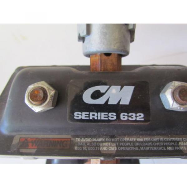 CMCO - 632 SERIES PLAIN BALL BEARING PUSH TROLLEY - 1 TON CAPACITY #3 image