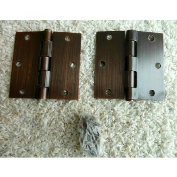 1VZW8 Battalion Steel Door Hinge,Full Mortise, Plain Bearing 3.5&#034;X3.5 3 Pair 6pc #3 image