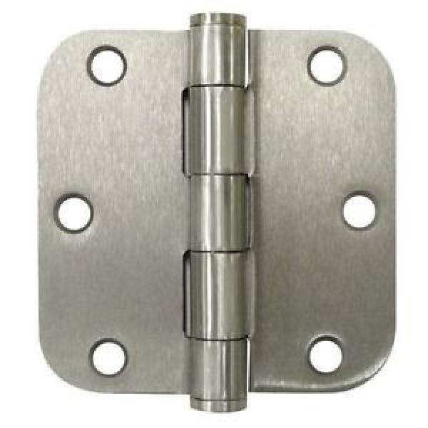 Deltana S35R5HD Satin Nickel 3.5&#034; x 3.5&#034; Plain Bearing 5/8&#034; Radius Corners #1 image