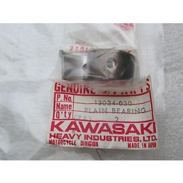 KAWASAKI NOS NEW Z1 KZ 1000 ZX PLAIN BEARING SET # 13034-030 OM10 #1 image