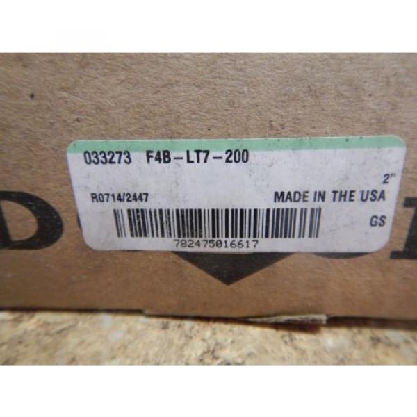 NEW Dodge Baldor Flange 033273 Four Bolt Plain Sleeve Bearing Unit 2&#034; Bore NEW #2 image