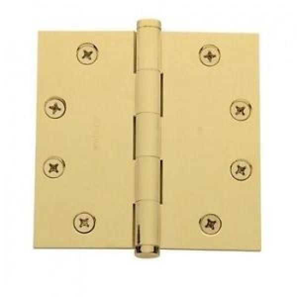 Baldwin 1045.I Plain Bearing Mortise Hinge Door Hinge 4 1/2 x 4 1/2 ;Lifetime Po #1 image