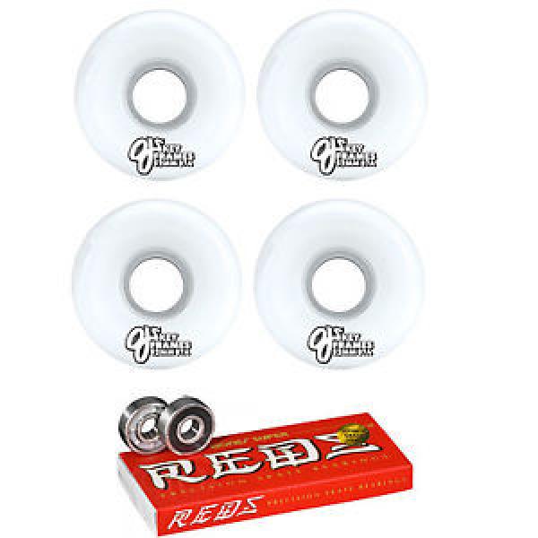 OJ III Skateboard Wheels Plain Jane Keyframe 52mm 87A Bones Super Reds Bearings #1 image