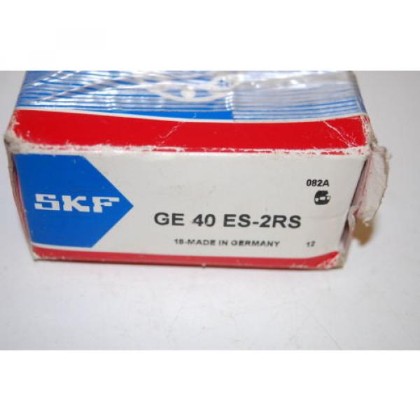 NIB SKF GE 40 ES-2RS Spherical Plain Bearing: 40mm Bore, 62mm OD, 28mm Width #3 image