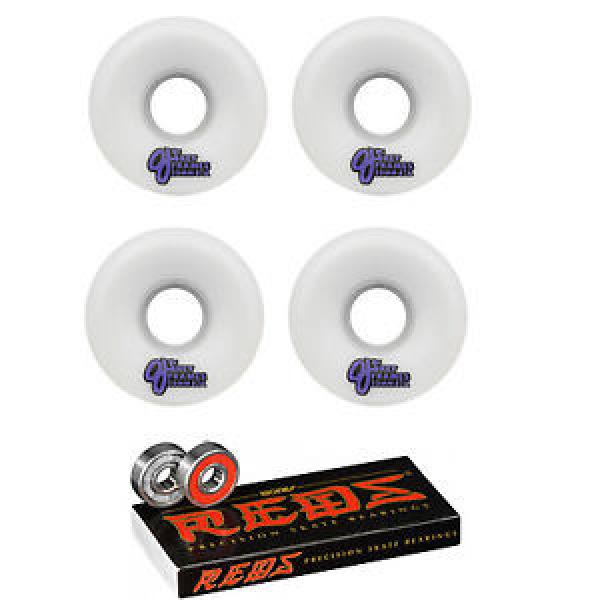 OJ III Skateboard Wheels Plain Jane Keyframe 58mm 87A W/ Bones Reds Bearings #1 image