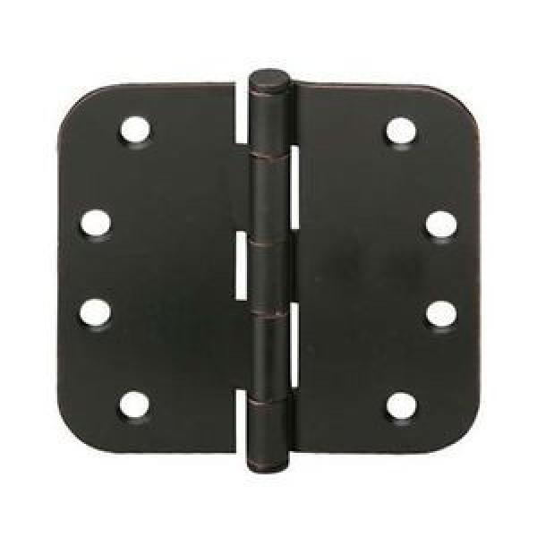 Schlage 1021 4&#034; x 4&#034; Plain Bearing 5/8&#034; Radius Corner Mortise Hinge - Pack of Th #1 image