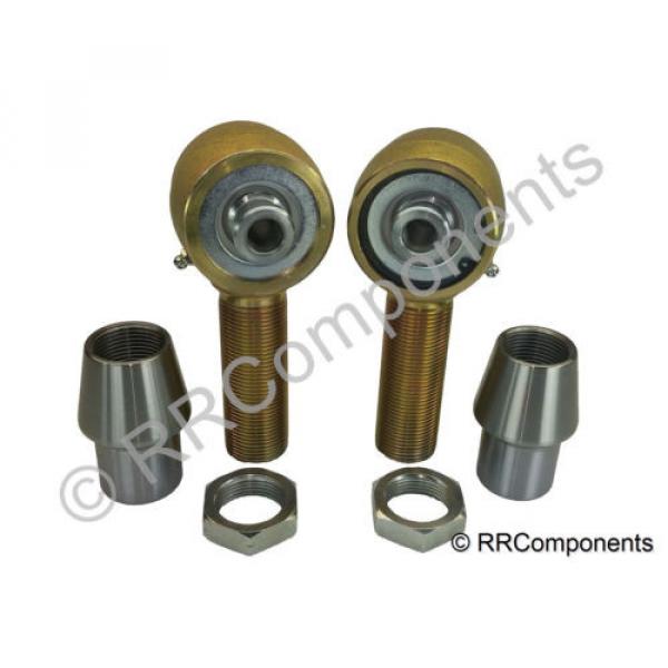 Panhard 1-1/4&#034; x 9/16 Bore Chromoly Rod Ends, Heim Joint(Fits 2&#034; x.250 Tube)Rock #2 image