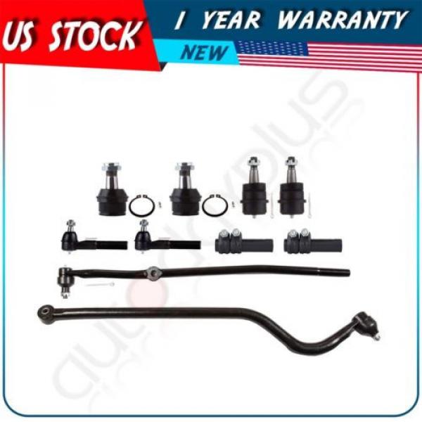 10 New Suspension Tie Rod Ends Ball Joint Kit for 1998-1999 Dodge Ram 1500 2500 #1 image