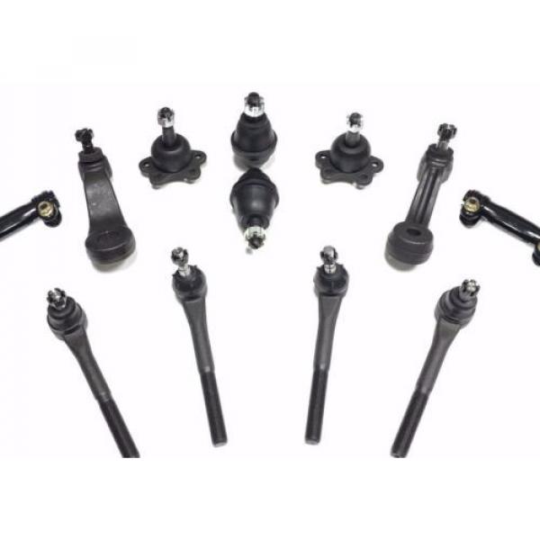 12 Pcs Tie Rod Ends Ball Joints Pitman Idler Arm Kit for 4Wd Chevy K1500 Pickup #3 image